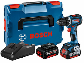 Bosch GSR 18V-90 C akkus fúrócsavarozó tokmányos 2x5Ah L-Boxx-ban Bosch GSR 18V-90 C akkus fúrócsavarozó tokmányos 2x5Ah L-Boxx-ban