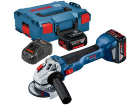 Bosch GWS 18V-10 akkus sarokcsiszoló L-Boxx-ban Bosch GWS 18V-10