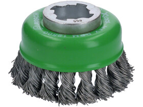 Bosch Heavy for Inox X-LOCK 75mm fonott drótkorong kúpos Bosch Heavy for Inox X-LOCK 75mm fonott drótkorong kúpos