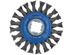 Bosch Heavy for Metal X-LOCK 115mm fonott drótkorong lapos Bosch Heavy for Metal X-LOCK 115mm fonott drótkorong lapos