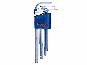 Bosch Hex imbuszkulcs készlet 9 db Bosch Hex imbuszkulcs készlet 9 db