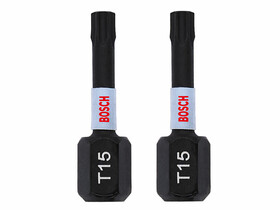 Bosch Impact Control T15, 25 mm csavarbehajtó bit 2 db Bosch Impact Control T15, 25 mm csavarbehajtó bit 2 db