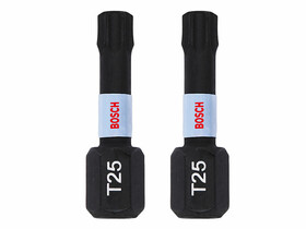 Bosch Impact Control T25, 25 mm csavarbehajtó bit 2 db Bosch Impact Control T25, 25 mm csavarbehajtó bit 2 db