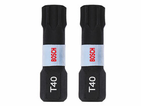 Bosch Impact Control T40, 25 mm csavarbehajtó bit 2 db Bosch Impact Control T40, 25 mm csavarbehajtó bit 2 db