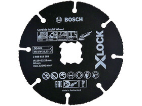Bosch Karbid Mult X-LOCK 115mm vágókorong