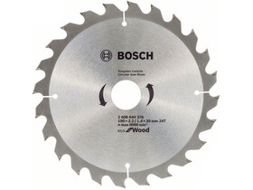 Bosch körfűrészlap 190 x 30 mm | fogszám: 24 db | vágásszélesség: 2,2 mm 10 db