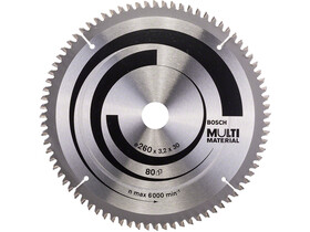Bosch Multi Material 260 x 30 mm körfűrészlap Bosch Multi Material 260 x 30 mm körfűrészlap