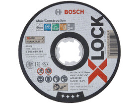 Bosch Multi Material X-LOCK 115x1x22,23mm vágókorong Bosch Multi Material X-LOCK 115x1x22,23mm vágókorong