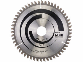 Bosch MultiMaterial ø 190 x 2,4 / 1,8 x 30 mm körfűrészlap Bosch MultiMaterial ø 190 x 2,4 / 1,8 x 30 mm körfűrészlap