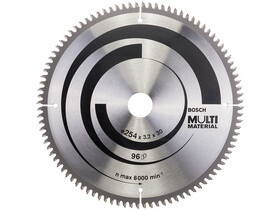Bosch MultiMaterial ø 254 x 3,2 / 2,5 x 30 mm körfűrészlap Bosch MultiMaterial ø 254 x 3,2 / 2,5 x 30 mm körfűrészlap