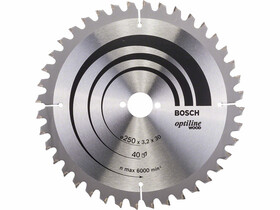 Bosch OP WO B 250x30-40 körfűrészlap