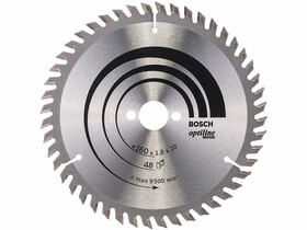 Bosch Optiline Wood ø 160 x 1,8 / 1,2 x 20 / 16 mm körfűrészlap Bosch Optiline Wood ø 160 x 1,8 / 1,2 x 20 / 16 mm körfűrészlap