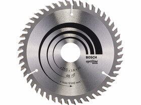 Bosch Optiline Wood ø 165 x 2,6 / 1,6 x 30 / 20 mm körfűrészlap Bosch Optiline Wood ø 165 x 2,6 / 1,6 x 30 / 20 mm körfűrészlap