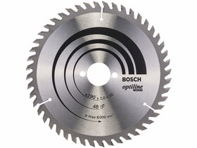 Bosch Optiline Wood ø 190 x 2,0 / 1,3 x 30 mm körfűrészlap Bosch Optiline Wood ø 190 x 2,0 / 1,3 x 30 mm körfűrészlap