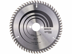 Bosch Optiline Wood ø 190 x 2,6 / 1,6 x 30 mm körfűrészlap Bosch Optiline Wood ø 190 x 2,6 / 1,6 x 30 mm körfűrészlap