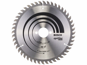 Bosch Optiline Wood ø 190 x 2,6 / 1,6 x 30 mm körfűrészlap Bosch Optiline Wood ø 190 x 2,6 / 1,6 x 30 mm körfűrészlap
