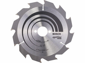 Bosch Optiline Wood ø 190 x 2,6 / 1,6 x 30 mm körfűrészlap Bosch Optiline Wood ø 190 x 2,6 / 1,6 x 30 mm körfűrészlap