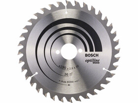 Bosch Optiline Wood ø 190 x 2,6 / 1,6 x 30 mm körfűrészlap
