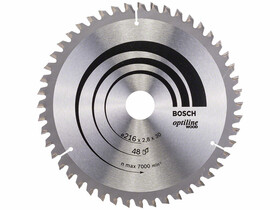 Bosch Optiline Wood ø 216 x 2,8 / 1,8 x 30 mm körfűrészlap Bosch Optiline Wood ø 216 x 2,8 / 1,8 x 30 mm körfűrészlap