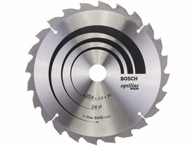 Bosch Optiline Wood ø 254 x 2,0 / 1,4 x 30 mm körfűrészlap Bosch Optiline Wood ø 254 x 2,0 / 1,4 x 30 mm körfűrészlap