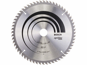 Bosch Optiline Wood ø 254 x 2,8 / 1,8 x 30 mm körfűrészlap Bosch Optiline Wood ø 254 x 2,8 / 1,8 x 30 mm körfűrészlap