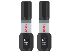 Bosch PRO Hex imbusz behajtóbit H5, 25 mm, 2 db