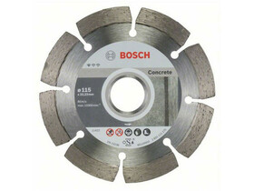 Bosch Professional for Concrete 115x22.2x1.6x10mm gyémánt vágótárcsa Bosch Professional for Concrete