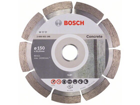 Bosch Professional for Concrete 150x22.2x2x10mm gyémánt vágótárcsa Bosch Professional for Concrete