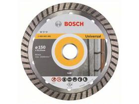 Bosch Professional for Universal Turbo 150x22.2x2.5x10mm gyémánt vágótárcsa Bosch Professional for Turbo
