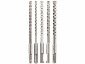 Bosch SDS Plus-5X ø 6 / 6 / 8 / 8 / 10 mm SDS-Plus fúrószár készlet 5 db Bosch SDS Plus-5X ø 6 / 6 / 8 / 8 / 10 mm SDS-Plus fúrószár készlet 5 db