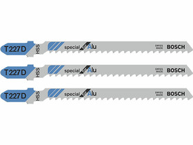 Bosch Special for Alu T 127 D 100 mm dekopír fűrészlap fémhez 3 db Bosch Special for Alu T 127 D 100 mm dekopír fűrészlap fémhez 3 db