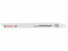 Bosch Special for Pallet Repair S 1122 VFR 165 mm orrfűrészlap fémhez 10/14 TPI 200 db Bosch Special for Pallet Repair S 1122 VFR 165 mm orrfűrészlap fémhez 10/14 TPI 200 db