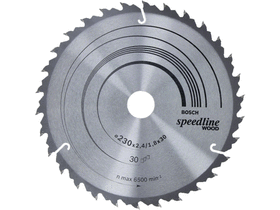 Bosch Speedline körfűrészlap fához 230x30-30 Bosch Speedline körfűrészlap fához 230x30-30