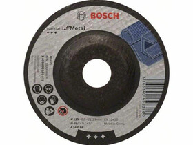 Bosch Standard for Metal A 24 P BF ø 115 x 6,0 mm, ø 22,23 mm csiszolótárcsa Bosch Standard for Metal A 24 P BF ø 115 x 6,0 mm, ø 22,23 mm csiszolótárcsa