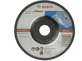 Bosch Standard for Metal A 24 P BF ø 125 x 6,0 mm, ø 22,23 mm csiszolótárcsa Bosch Standard for Metal A 24 P BF ø 125 x 6,0 mm, ø 22,23 mm csiszolótárcsa