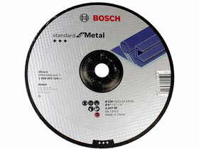Bosch Standard for Metal A 30 T BF ø 230 x 6,0 mm, ø 22,23 mm csiszolótárcsa Bosch Standard for Metal A 30 T BF ø 230 x 6,0 mm, ø 22,23 mm csiszolótárcsa