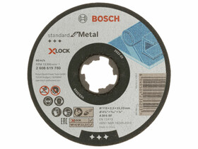 Bosch Standard for Metal X-LOCK 115x2.5mm vágókorong Bosch Standard for Metal X-LOCK 115x2.5mm vágókorong