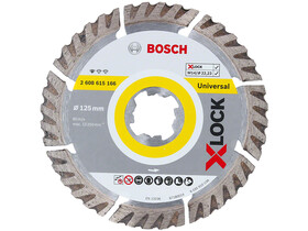 Bosch Standard for Universal X-LOCK 125x22,23x2x10mm gyémánt vágótárcsa Bosch Standard for Universal X-LOCK 125x22,23x2x10mm gyémánt vágótárcsa
