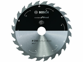 Bosch Standard for Wood 216 x 30 x 2,0 mm körfűrészlap Bosch Standard for Wood 216 x 30 x 2,0 mm körfűrészlap