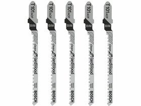 Bosch T 101 AOF Clean for Hard Wood 83 mm szúrófűrészlap 5 db Bosch T 101 AOF Clean for Hard Wood 83 mm szúrófűrészlap 5 db
