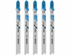 Bosch T 118 A Basic for Metal 92 mm szúrófűrészlap 5 db Bosch T 118 A Basic for Metal 92 mm szúrófűrészlap 5 db