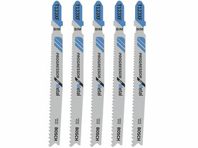 Bosch T 123 XF Progressor for Metal 100 mm szúrófűrészlap 5 db Bosch T 123 XF Progressor for Metal 100 mm szúrófűrészlap 5 db