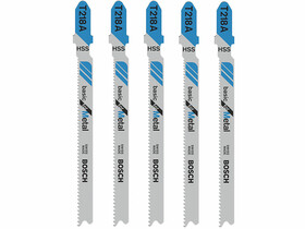Bosch T 218 A Basic for Metal 92 mm szúrófűrészlap 5 db Bosch T 218 A Basic for Metal 92 mm szúrófűrészlap 5 db