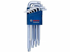 Bosch Torx imbuszkulcs készlet 9 db Bosch Torx imbuszkulcs készlet 9 db