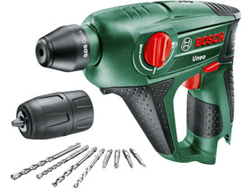 Bosch Uneo akkus fúrókalapács akku és töltő nélkül Bosch Uneo