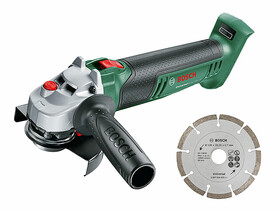 Bosch UniversalGrind 18V-7 elektromos sarokcsiszoló Akku és töltő nélkül ?125 mm Bosch UniversalGrind 18V-7 elektromos sarokcsiszoló Akku és töltő nélkül ?125 mm