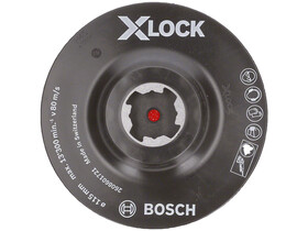 Bosch X-LOCK 115mm Hook gumitányér fibertárcsához Bosch X-LOCK 115mm Hook gumitányér fibertárcsához