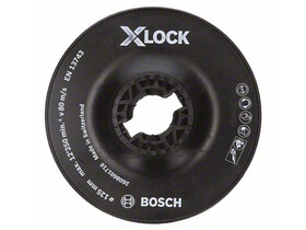Bosch X-LOCK 125mm Hard gumitányér fibertárcsához Bosch X-LOCK 125mm Hard gumitányér fibertárcsához