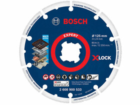 Bosch X-LOCK Ø 125 mm x 22,23 mm gyémánt vágótárcsa