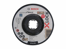 Bosch X-Lock Standard for Metal 125 x 22,23 x 6 mm vágókorong Bosch X-Lock Standard for Metal 125 x 22,23 x 6 mm vágókorong